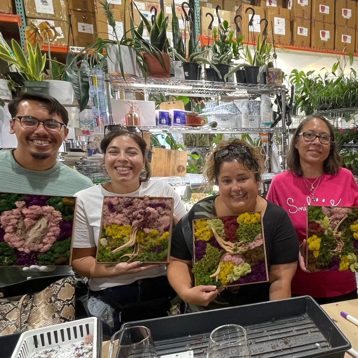 Moss Art Frame Workshop - Thursday, November 20th, 2025 at 6:00 pm