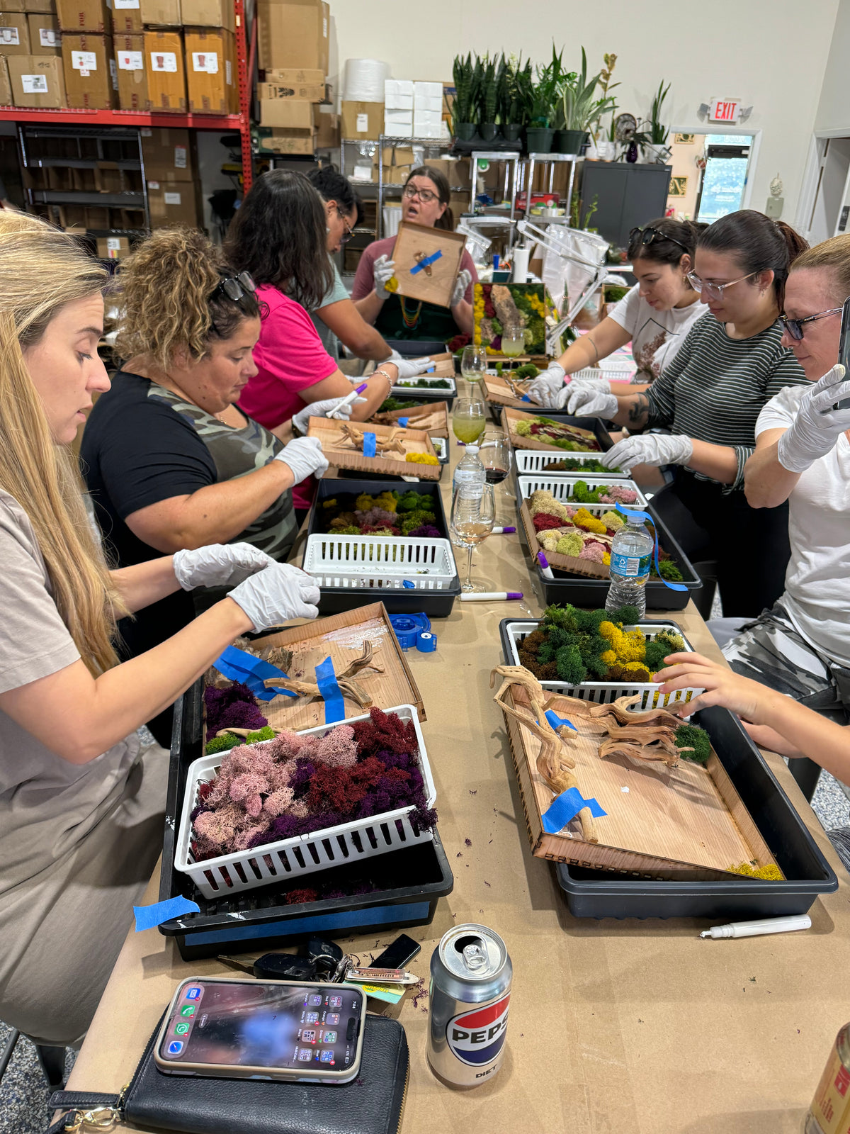 Moss Art Frame Workshop - Thursday, November 20th, 2025 at 6:00 pm