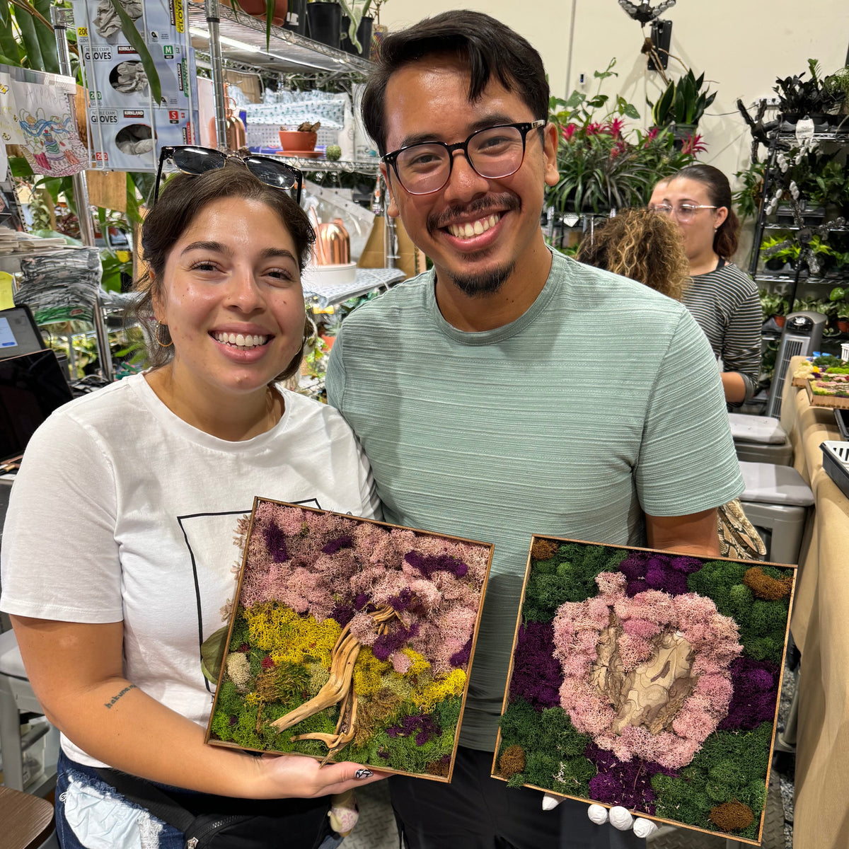 Moss Art Frame Workshop - Thursday, November 20th, 2025 at 6:00 pm