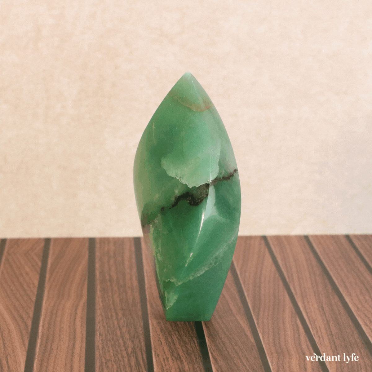 Green Aventurine Flame