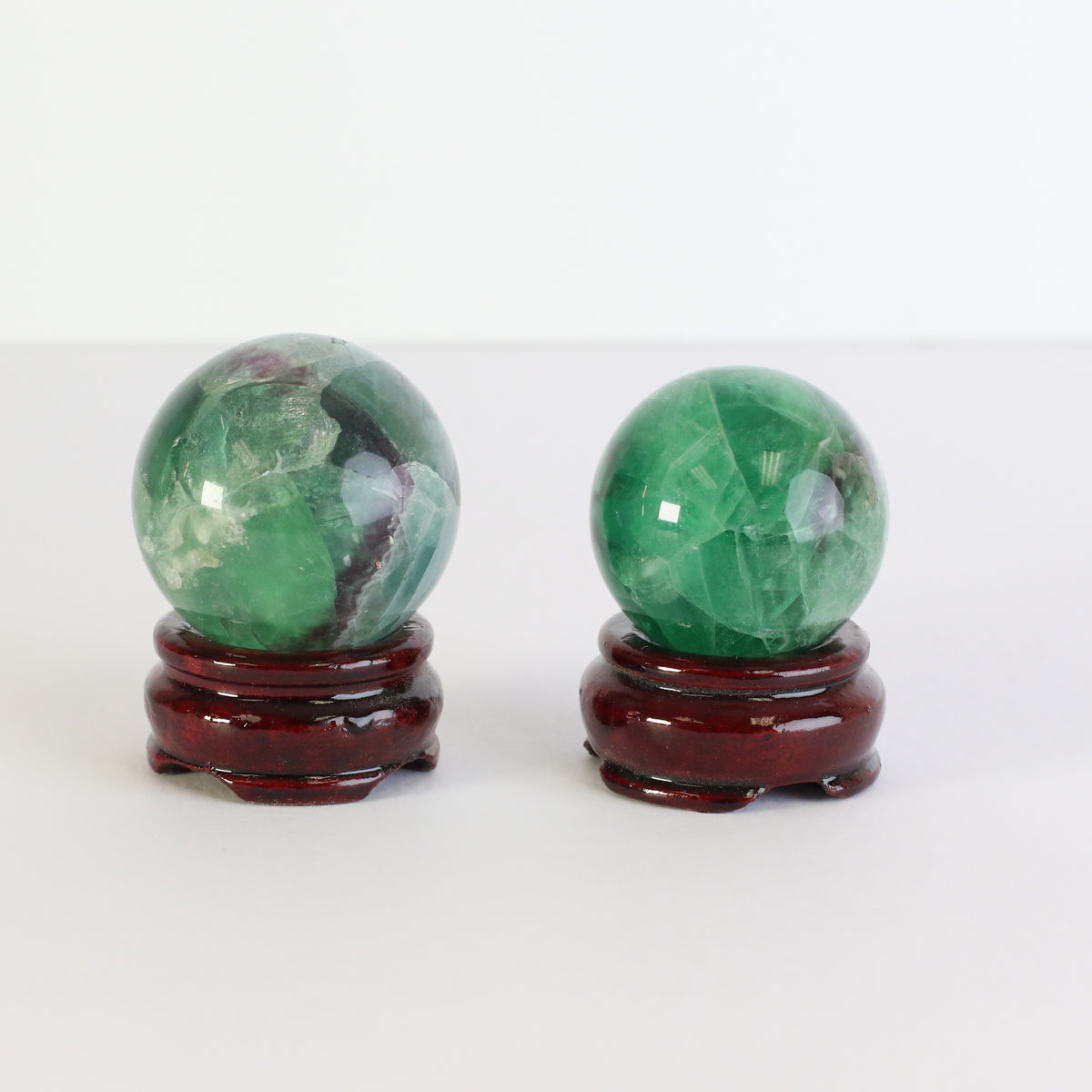 Green Fluorite Sphere