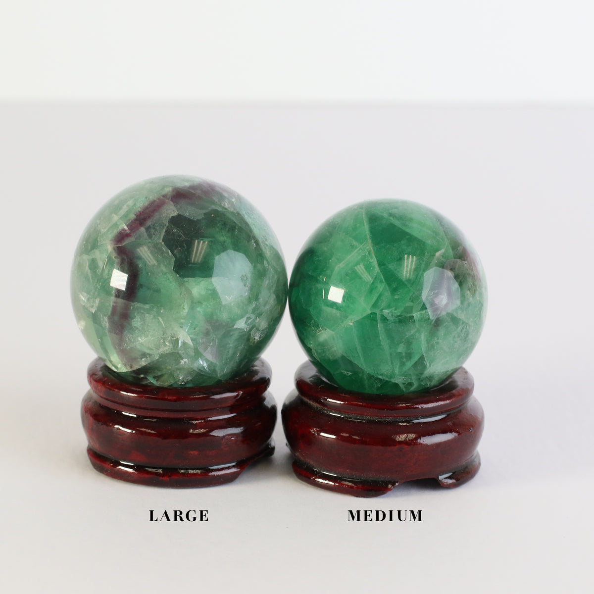 Green Fluorite Sphere