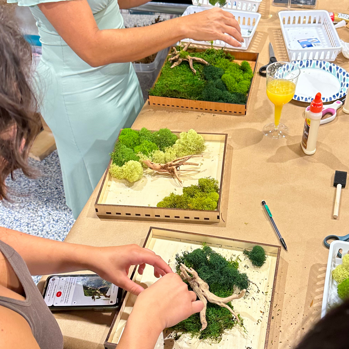 Moss Art Frame Workshop - Thursday, November 20th, 2025 at 6:00 pm