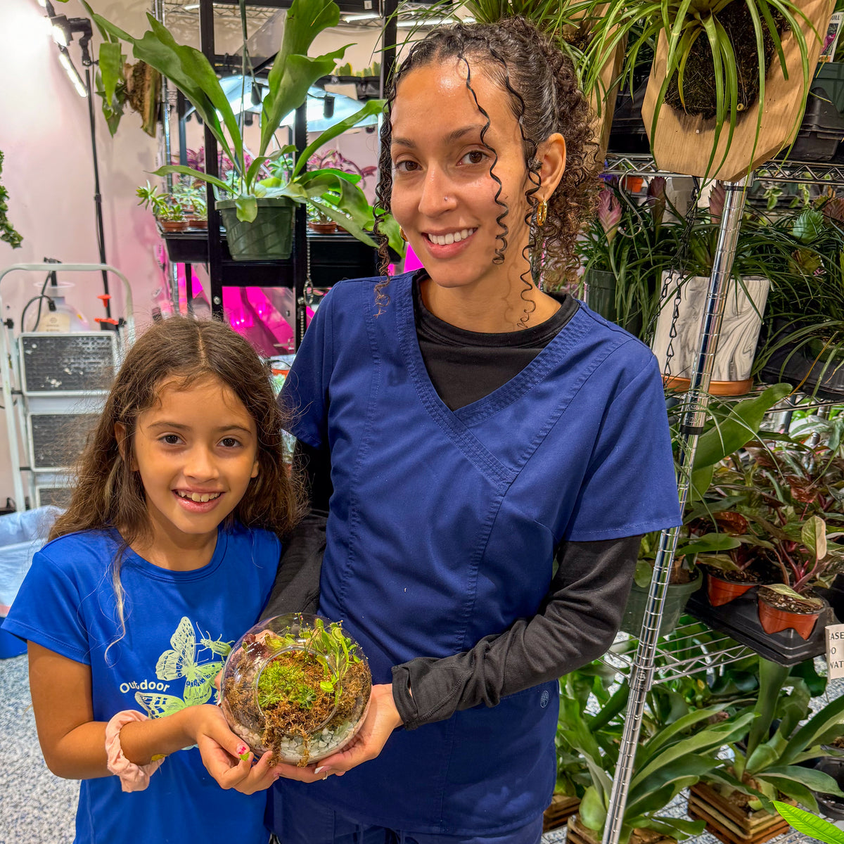 Terrarium Workshop - Thursday, April 16th 2026 at 6:00 pm