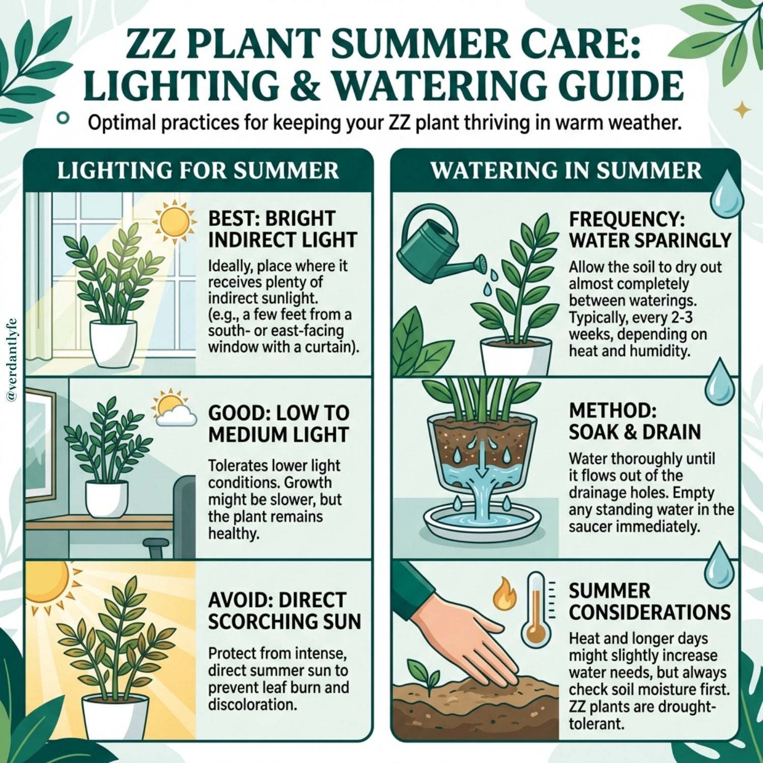 How to Keep Your ZZ Plant Thriving All Summer Long