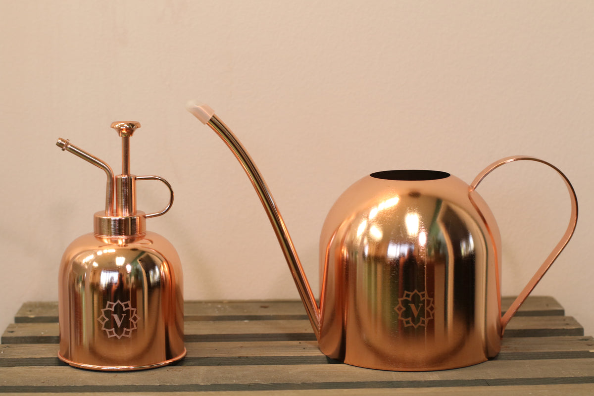 Lyfe Watering Can &amp; Mister Bundle Rose Gold