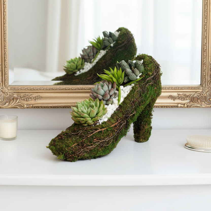 Stiletto Moss Planter Kit - DIY