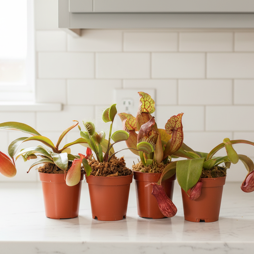 Savage Quad Carnivorous Plant Bundle