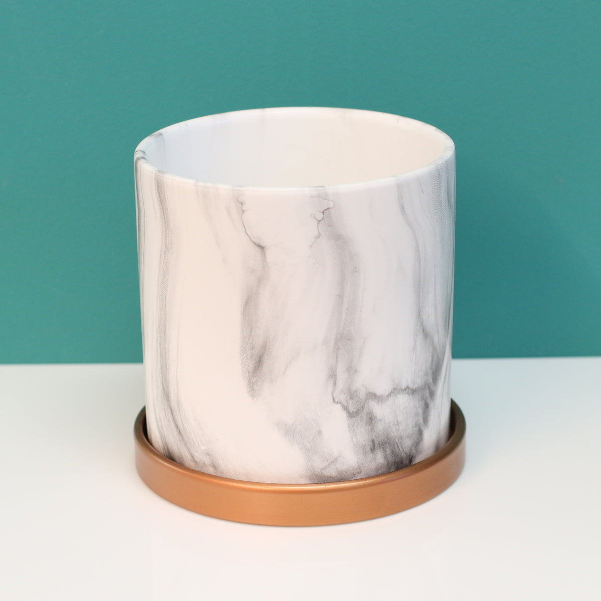  Ceramic Marble Planter 