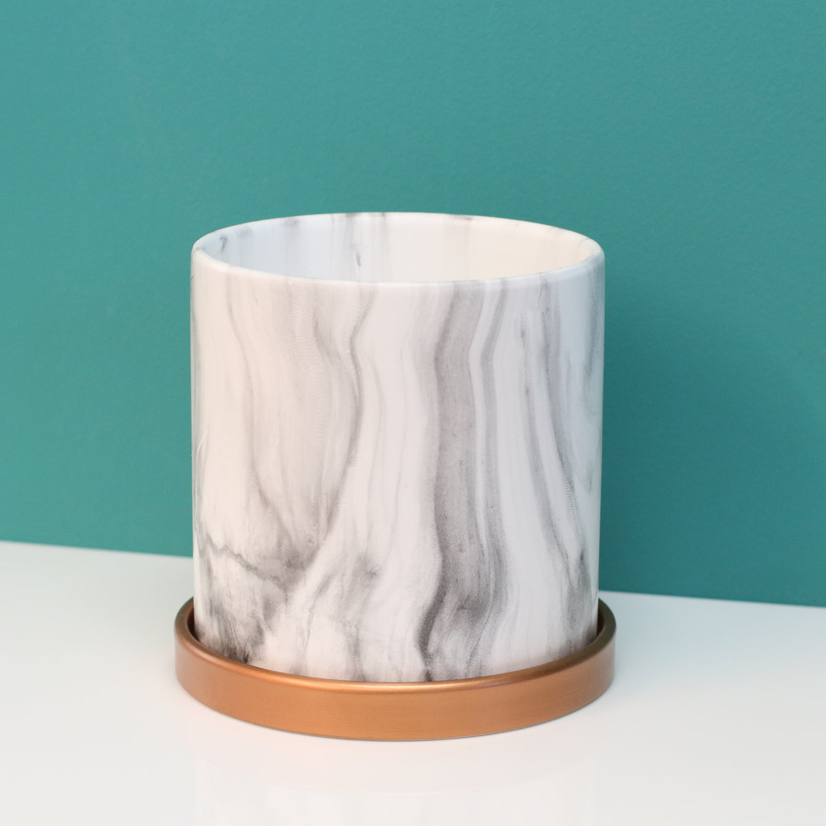  Ceramic Marble Planter 