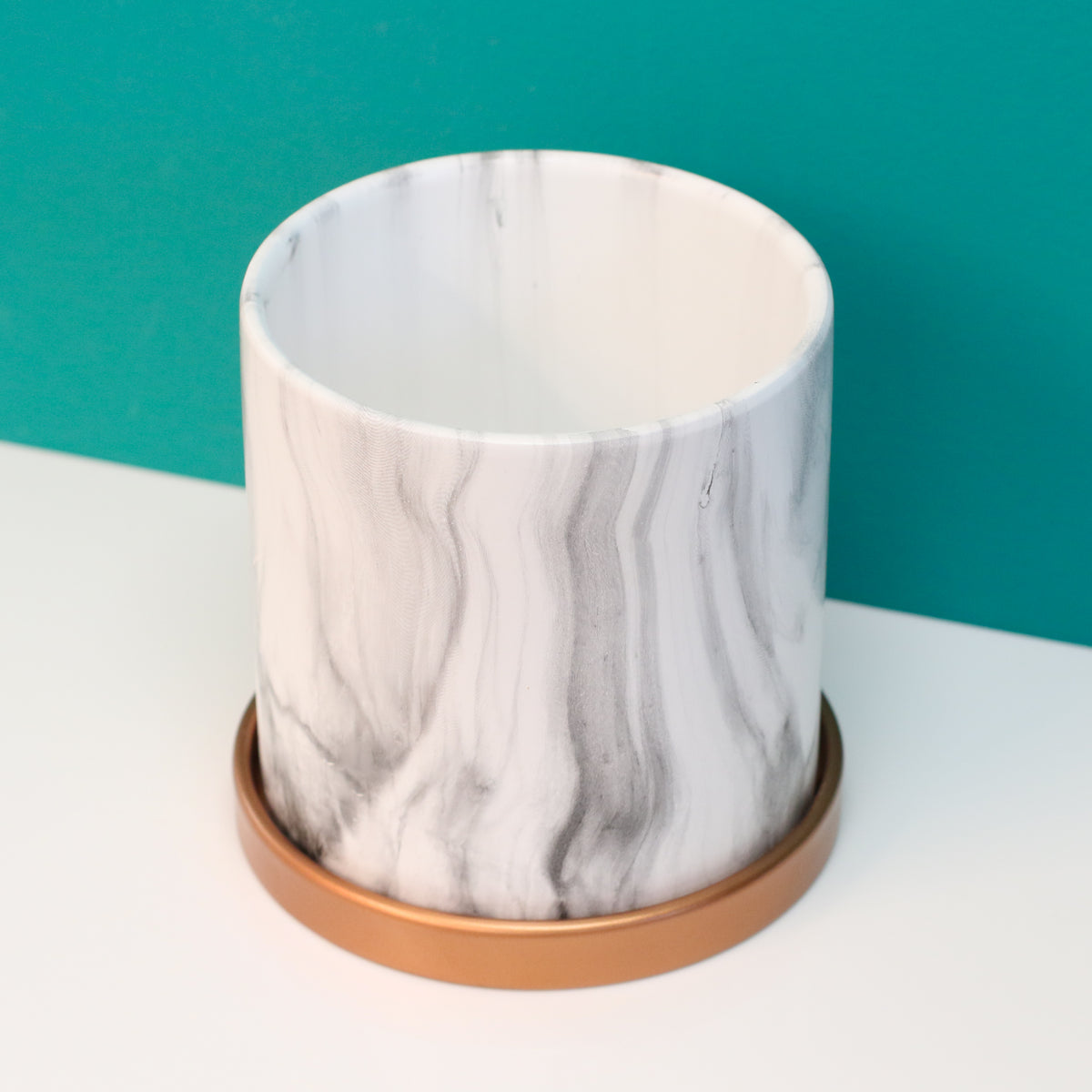  Ceramic Marble Planter 