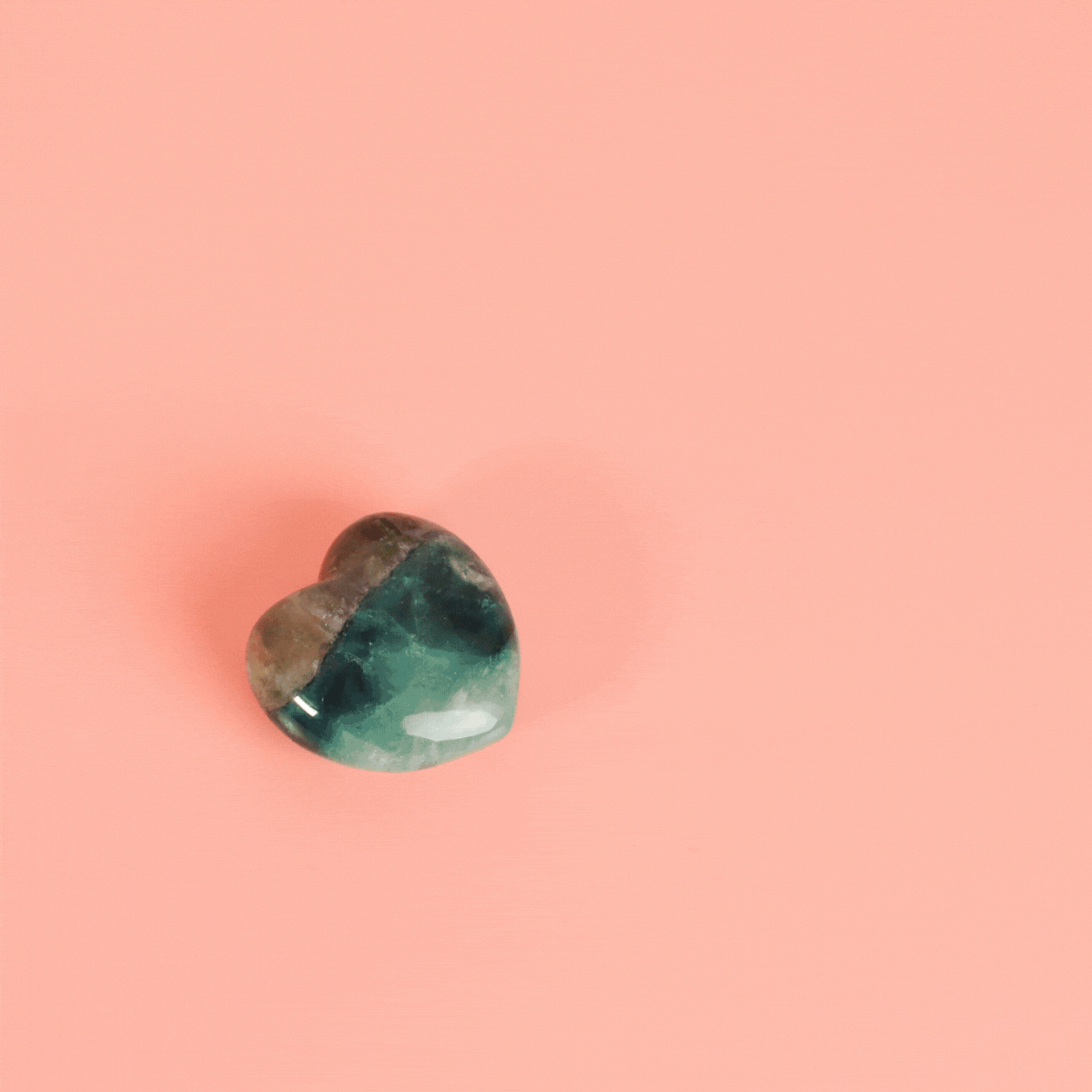 set of green aventurine and fluorite stones