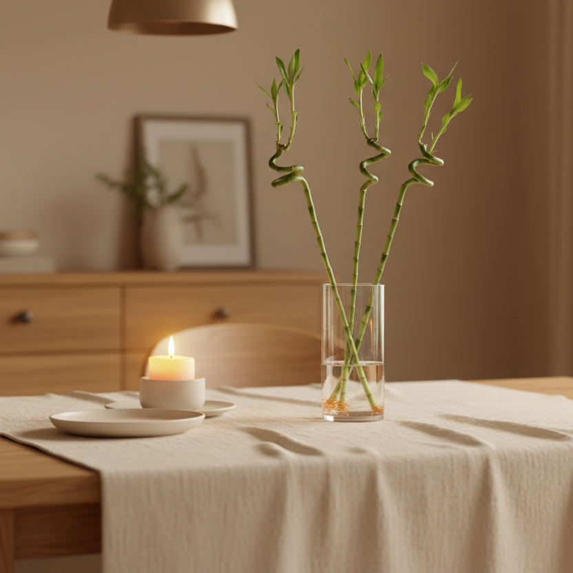 Lucky Bamboo TWISTS Water Plant- LARGE 36"