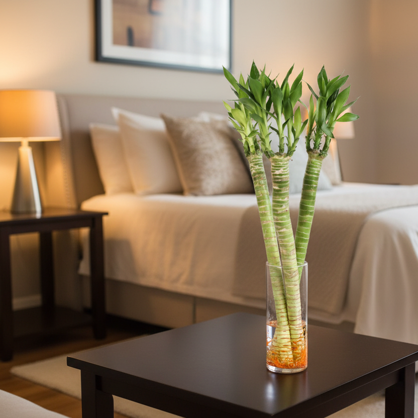 Lucky Bamboo Lotus Water Plant