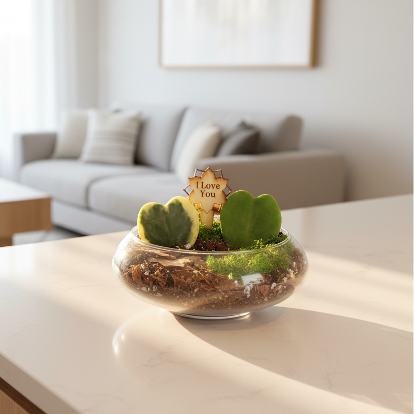 Love Hearts Terrarium Kit