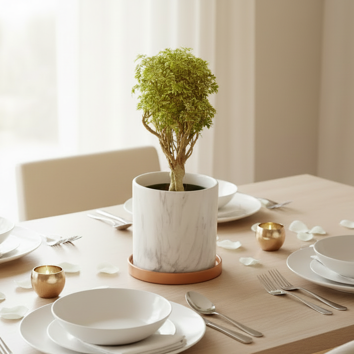 Ming Aralia Snowflake