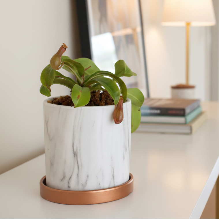 Tropical Pitcher Plant Nepenthes Alata Carnivorous