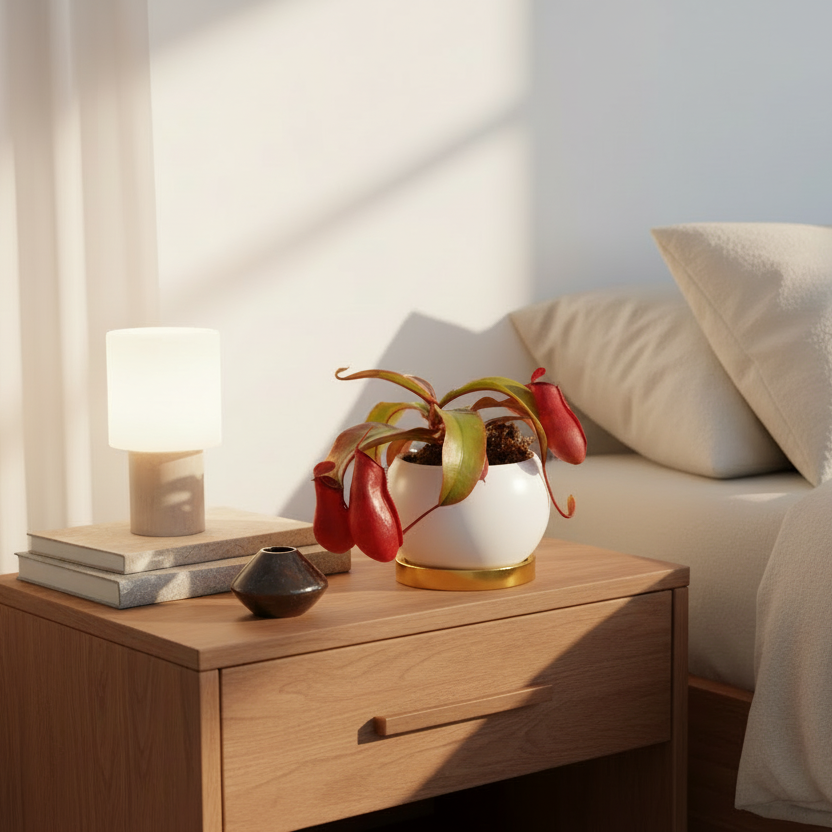 Nepenthes 'Lady Luck' Carnivorous Tropical Pitcher Plant