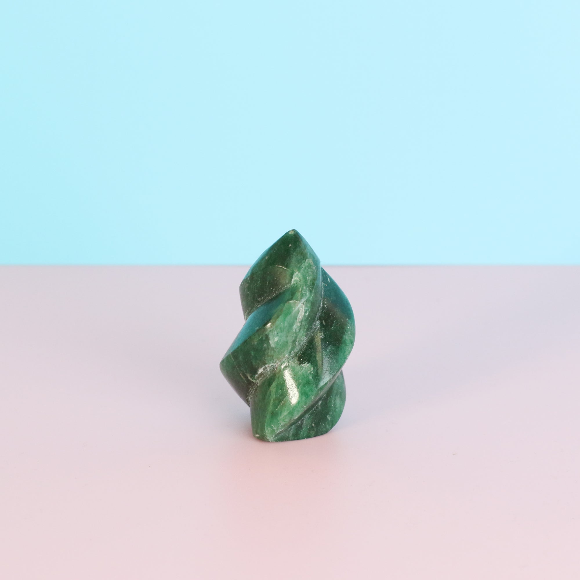 Nephrite Jade Swirl Stone