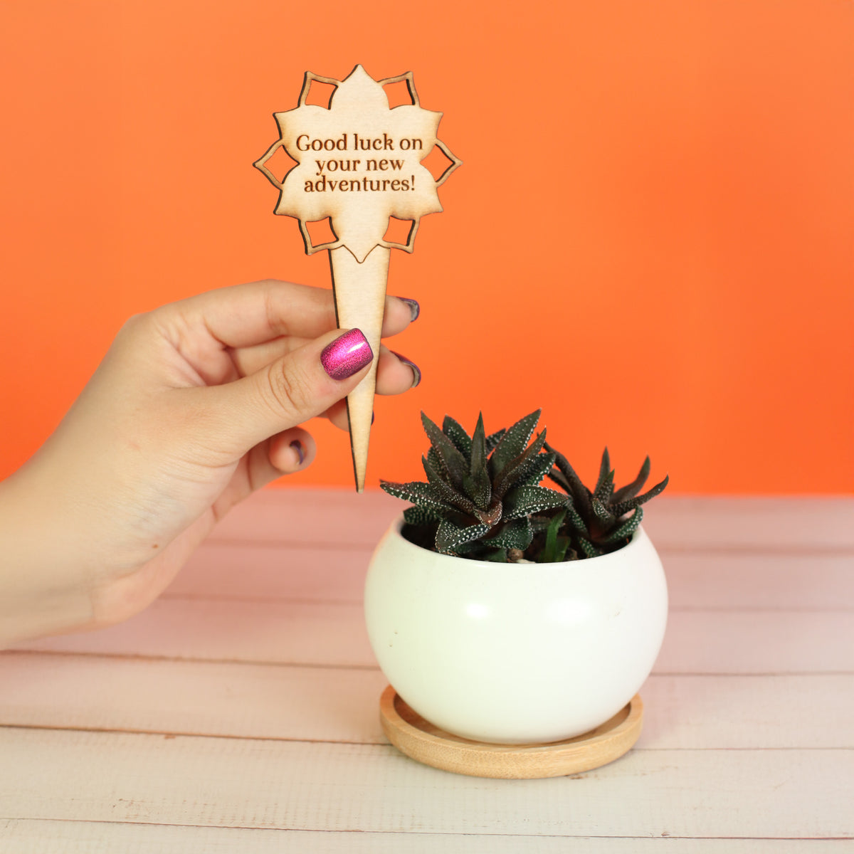 Plant Message Stakes - Add On Item