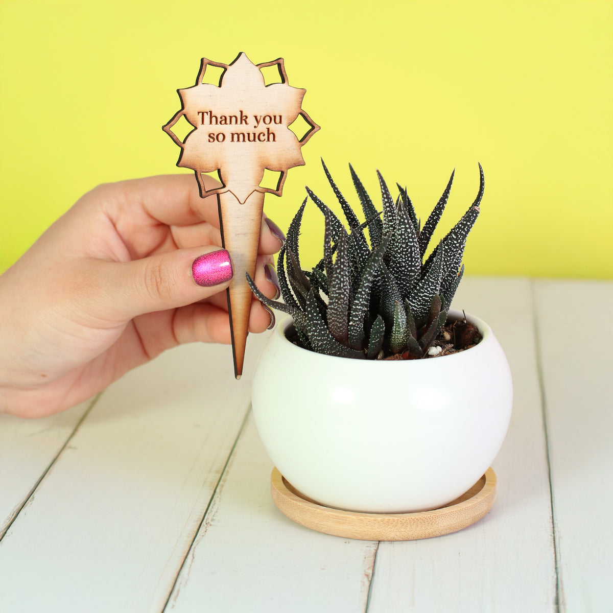 Plant Message Stakes - Add On Item