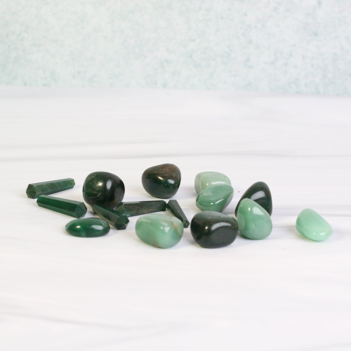 Shades of Harmony Stones in hands