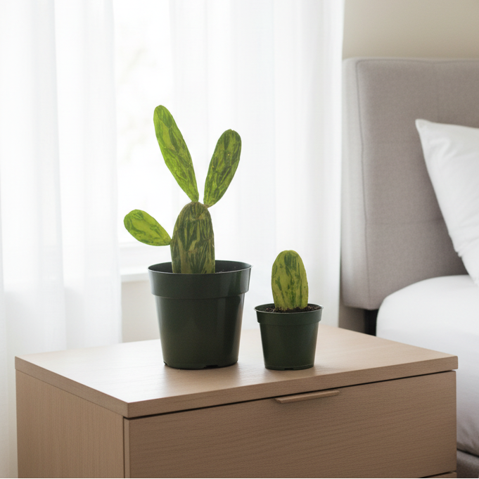 Variegated Opuntia Prickly Pear Cactus