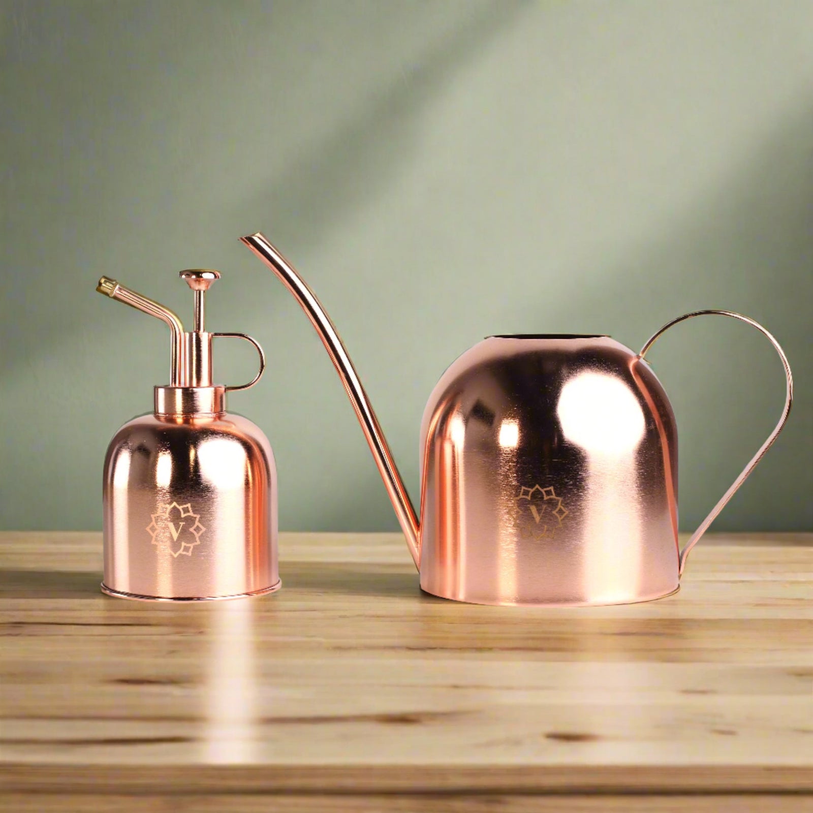 Lyfe Watering Can & Mister Bundle Rose Gold