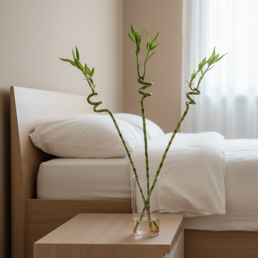 Lucky Bamboo TWISTS Water Plant EXTRA LARGE 46"