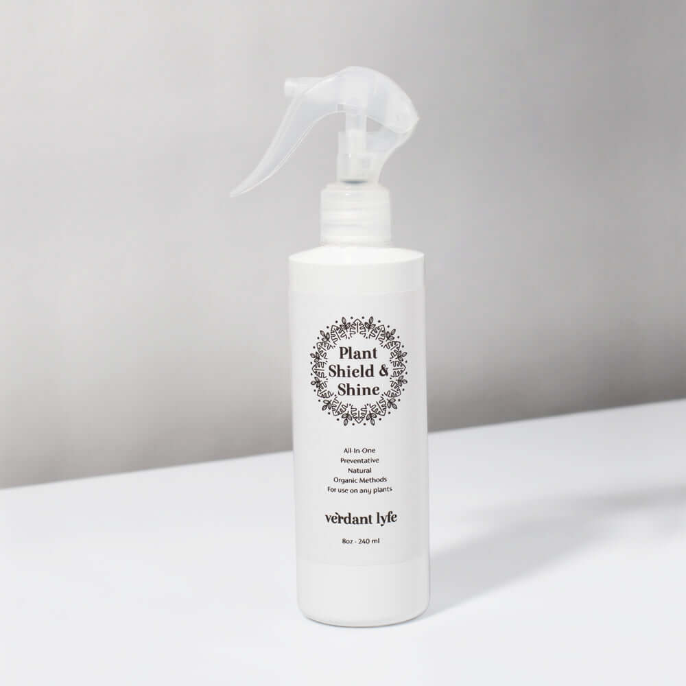 Plant Shield &amp; Shine - Houseplant Pest Control and Leaf Shine Spray Verdant Lyfe